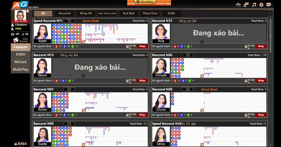 Sảnh AG Casino KING88 còn được gọi với cái tên quen thuộc là Asia Gaming Casino